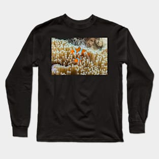 Cute Clownfish on the Great Barrier Reef Long Sleeve T-Shirt